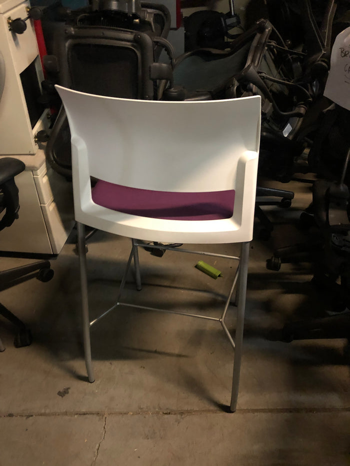 Steelcase counter height stools (Purple)