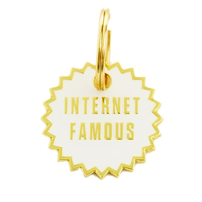 Internet Famous Pet ID Tag - Posh Puppy Boutique