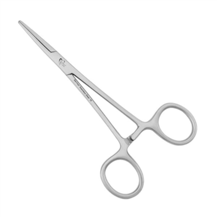 Kelly forceps-5 1/2" used in funeral service operations, from lynch supply