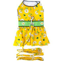 Ladybugs and Daisies Dog Dress with Matching Leash - Posh Puppy Boutique