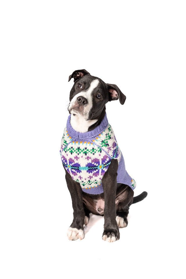 Lavender Flowers Sweaters - Posh Puppy Boutique