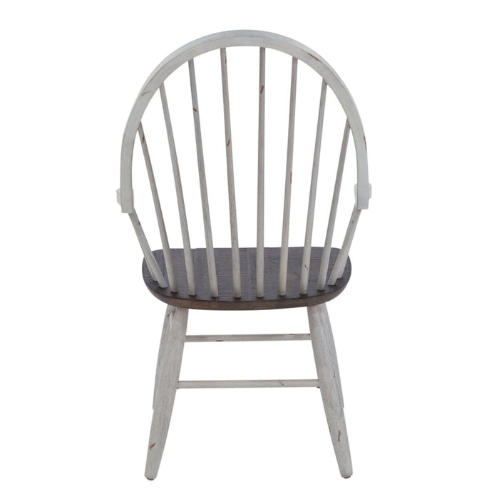 Liberty Furniture Industries Inc. Farmhouse 139WH-C1000A Windsor Back Arm Chair IMAGE 4