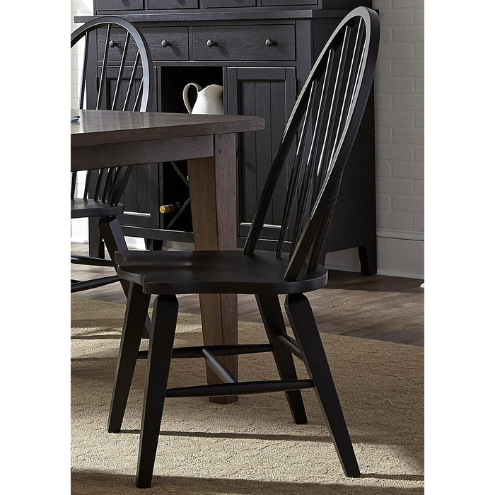 Liberty Furniture Industries Inc. Hearthstone Ridge Dining Chair 482-C1000S IMAGE 1