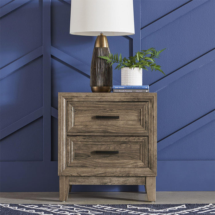 Liberty Furniture Industries Inc. Ridgecrest 384-BR61 2-Drawer Night Stand IMAGE 6