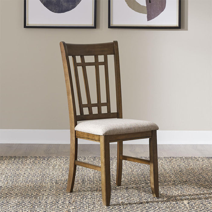 Liberty Furniture Industries Inc. Santa Rosa 227-C9201S Lattice Back Side Chair IMAGE 7