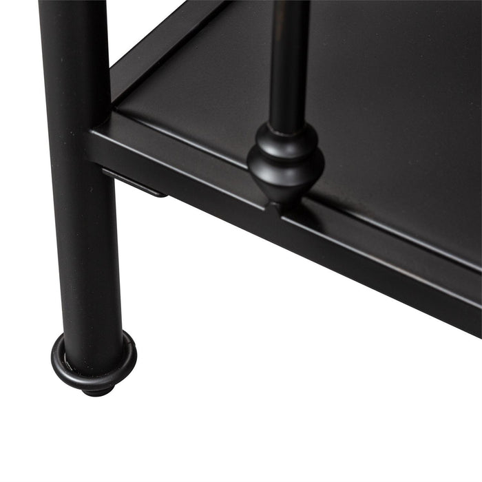 Liberty Furniture Industries Inc. Vintage Series 179-BR61 Open Nightstand - Black IMAGE 5