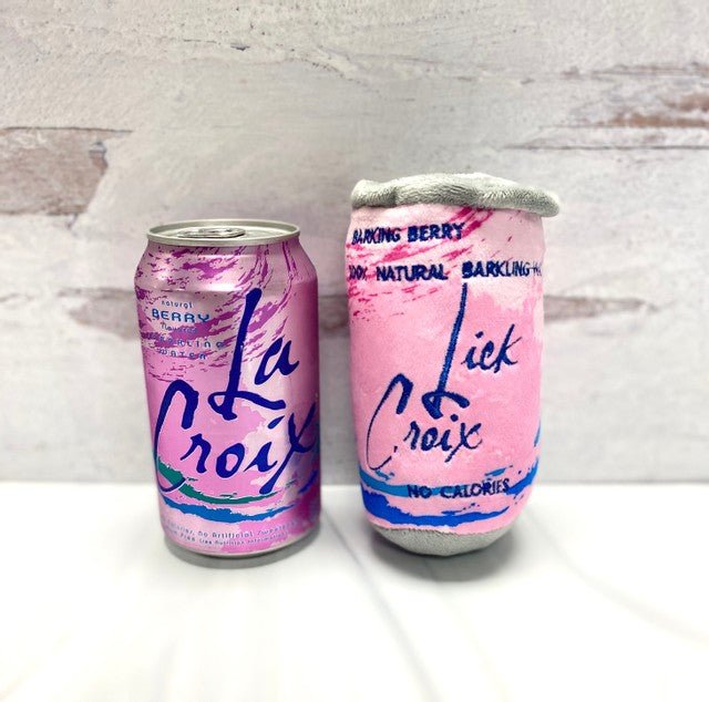 LickCroix Barkin Berry Barkling Water - in 2 Sizes - Posh Puppy Boutique