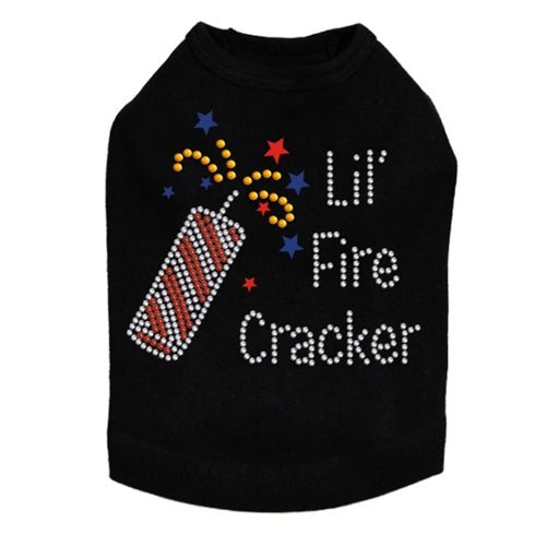 Lil' Firecracker Rhinestone Tank - Many Colors - Posh Puppy Boutique