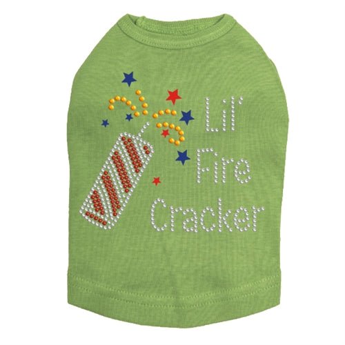 Lil' Firecracker Rhinestone Tank - Many Colors - Posh Puppy Boutique