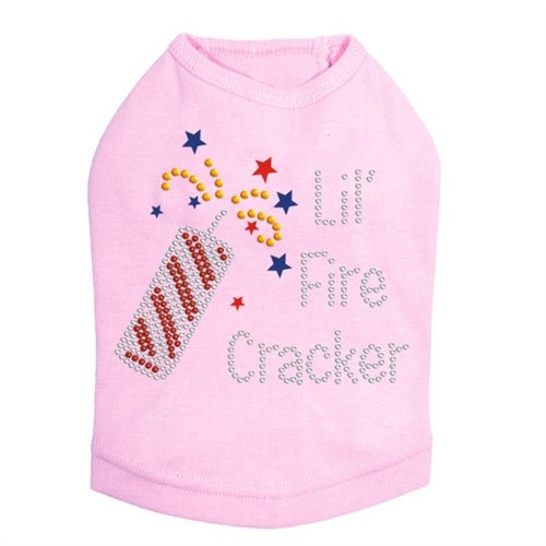 Lil' Firecracker Rhinestone Tank - Many Colors - Posh Puppy Boutique