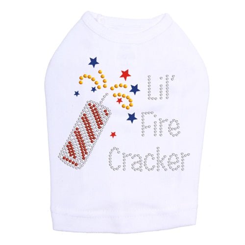 Lil' Firecracker Rhinestone Tank - Many Colors - Posh Puppy Boutique