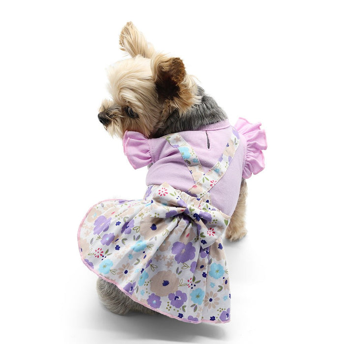 Lilac Cross Back Dress - Posh Puppy Boutique