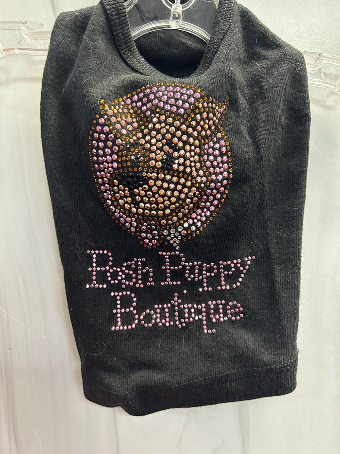 Limited Edition Posh Puppy Boutique Bling Tank in Pink - Posh Puppy Boutique
