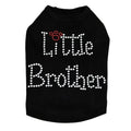 Little Brother Rhinestones Dog Tank - Many Colors - Posh Puppy Boutique
