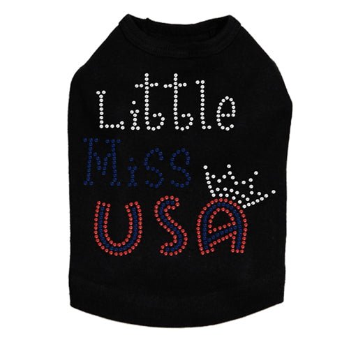 Little Miss USA Dog Tank - Many Colors - Posh Puppy Boutique