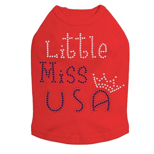 Little Miss USA Dog Tank - Many Colors - Posh Puppy Boutique