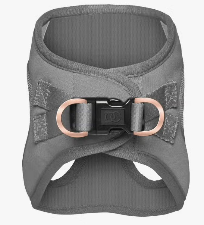 Luxe Step - in Harness - Steel - Posh Puppy Boutique