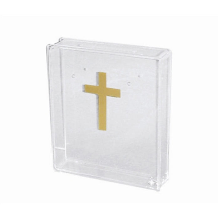 Memorial contribution box used in funeral service operations, from lynch supply