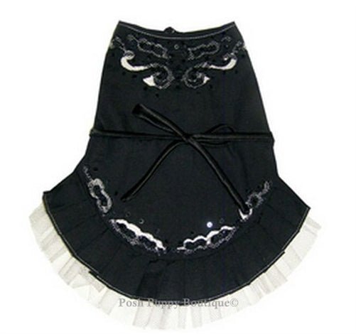 Midnight in Paris Dress - Posh Puppy Boutique