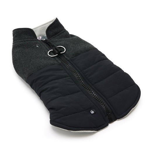 Midtown Runner Coat in Black - Posh Puppy Boutique
