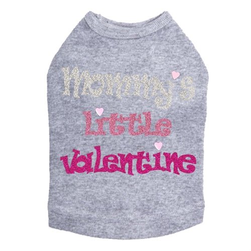 Mommy's Little Valentine Nailheads Tank - Many Colors - Posh Puppy Boutique