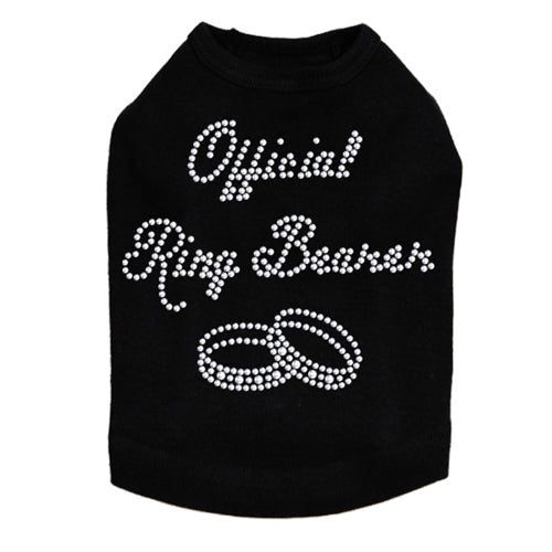 Official Ring Bearer Dog Tank - Many Colors - Posh Puppy Boutique