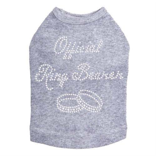 Official Ring Bearer Dog Tank - Many Colors - Posh Puppy Boutique