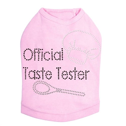 Official Taste Tester Dog Tank - Many Colors - Posh Puppy Boutique