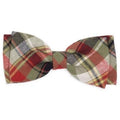 Olive Multi Plaid Bow Tie - Posh Puppy Boutique