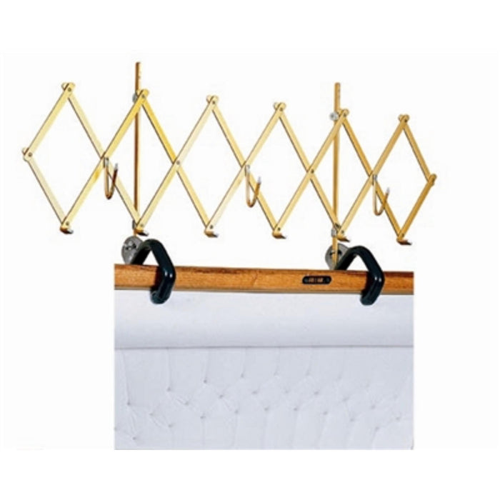 Open casket lid floral spray rack used in funeral service operations, from lynch supply