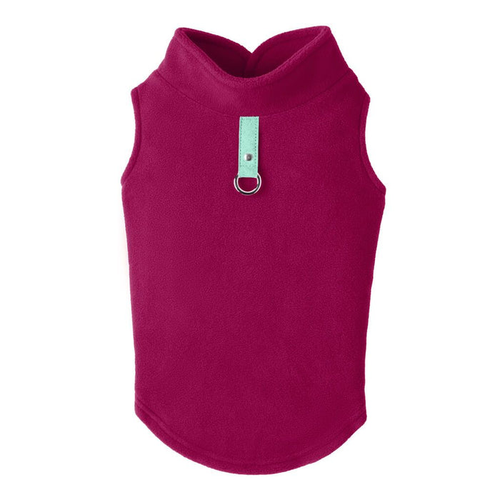 Original Fleece Vest in Fuchsia