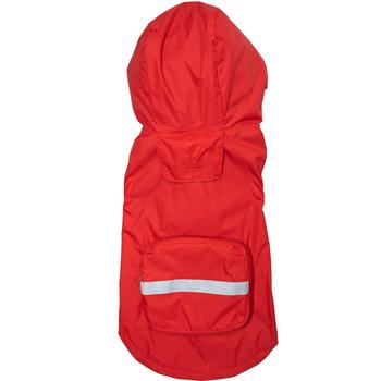 Packable Raincoat - Red - Posh Puppy Boutique