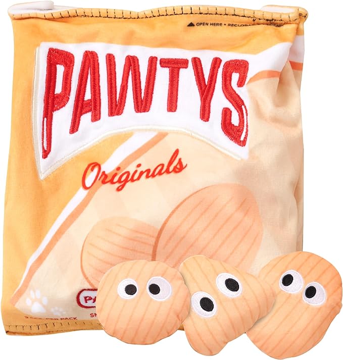 Pawtato Chips Interactive Dog Toy - Posh Puppy Boutique