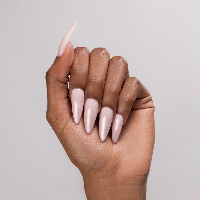 Perfect Base acrylic powder applied to dark-skinned hand