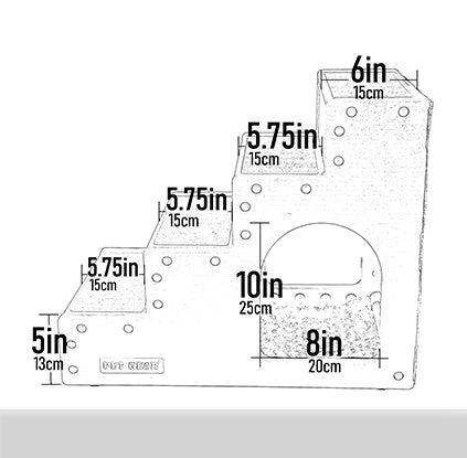 Pet Step IV With Pet Den - Essential Grey - Posh Puppy Boutique