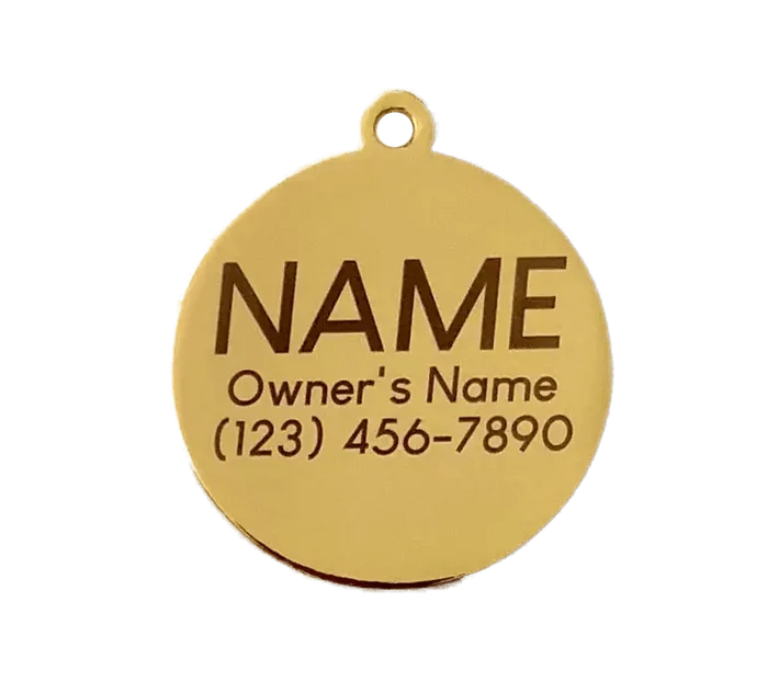 Pineapple Pet ID Tag - Posh Puppy Boutique