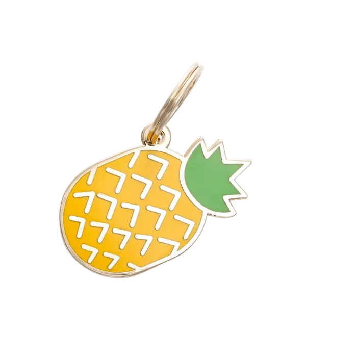 Pineapple Pet ID Tag - Posh Puppy Boutique