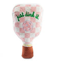 Pink Checker Pickleball Paddle Toy - Posh Puppy Boutique