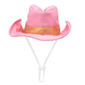 Pink Cowboy Party Hat - Posh Puppy Boutique