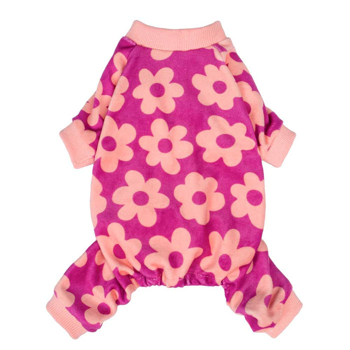 Pink Floral Dog Pajamas