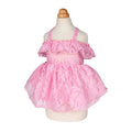 Pink Lace Dress - Posh Puppy Boutique
