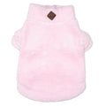 Pink Solid Fleece 1/4 Zip Pullover - Posh Puppy Boutique