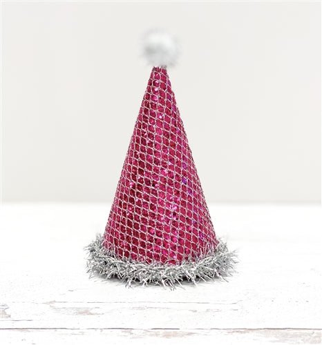 Pooch Party Hat in Pink - Posh Puppy Boutique