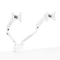 Poppin brand new double swing monitor arms