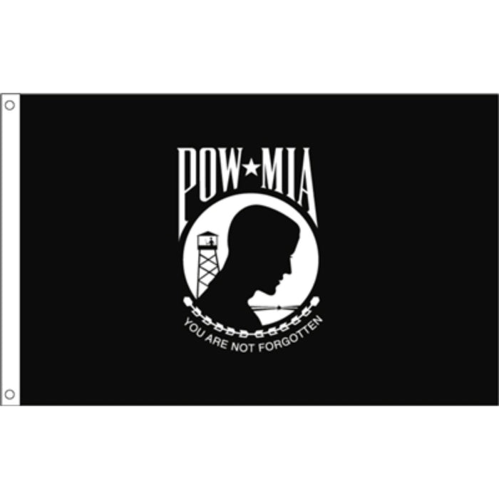 Pow-mia flags used in funeral service operations, from lynch supply