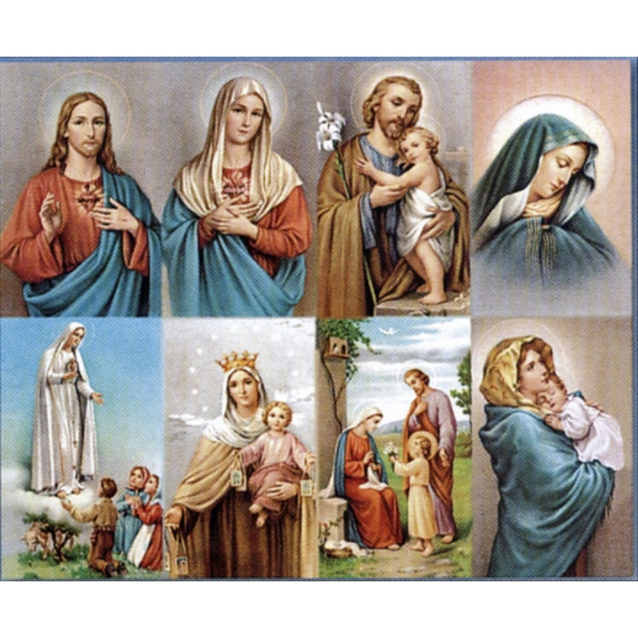 Prayer cards by bonella 150 series micro perforated used in funeral service operations, from lynch supply