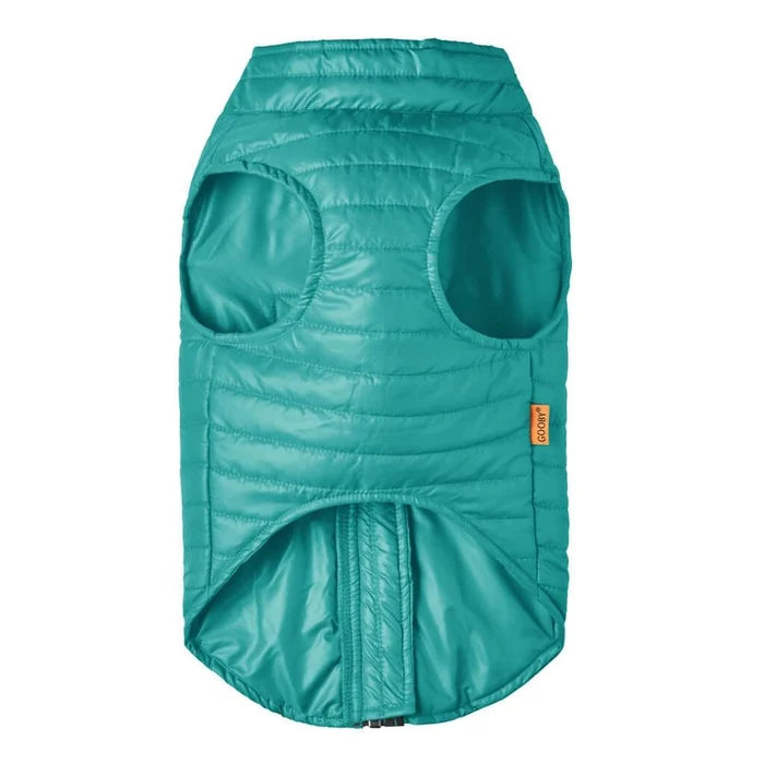 Puffer Vest in Turquoise