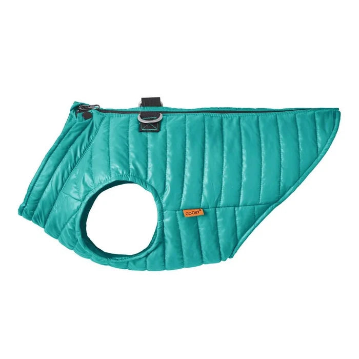 Puffer Vest in Turquoise