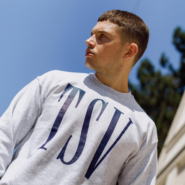 Pullover - "TSV" (grau)
