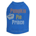 Pumpkin Pie Prince Rhinestone Tanks - Many Colors - Posh Puppy Boutique